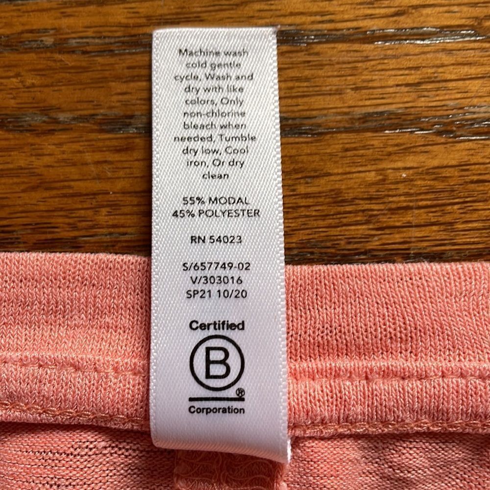 Athleta Coral Oversized T-shirt - Picture 3 of 5